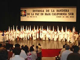 The Beautiful City of La Paz in Baja California Sur, Receives the International Banner of Peace