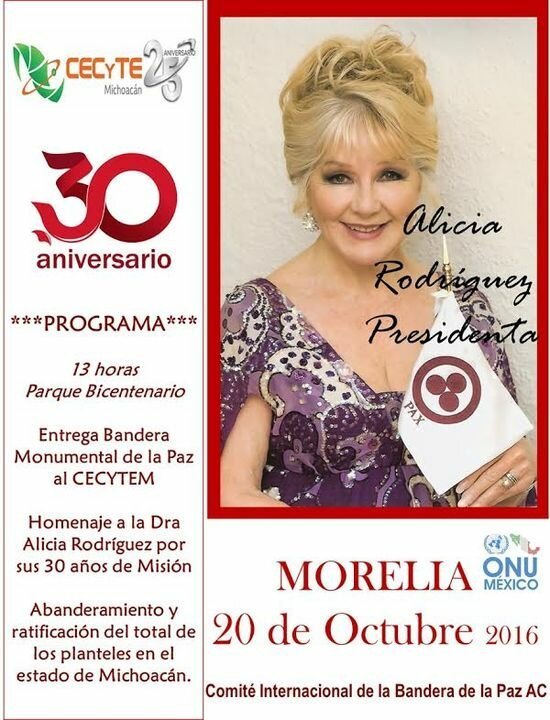 Entrega20de209320Banderas20de20la20Paz20y20una20monumental20a20CECYTEM01