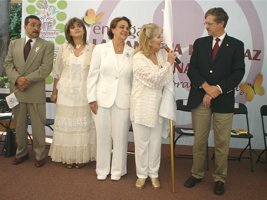 Presentation of the Banner of Peace to Guanajuato State, Mexico