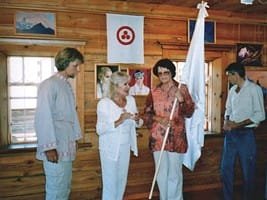 Entrega Bandera Siberian Roerich Society 02