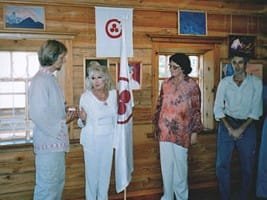 Entrega Bandera Siberian Roerich Society 06