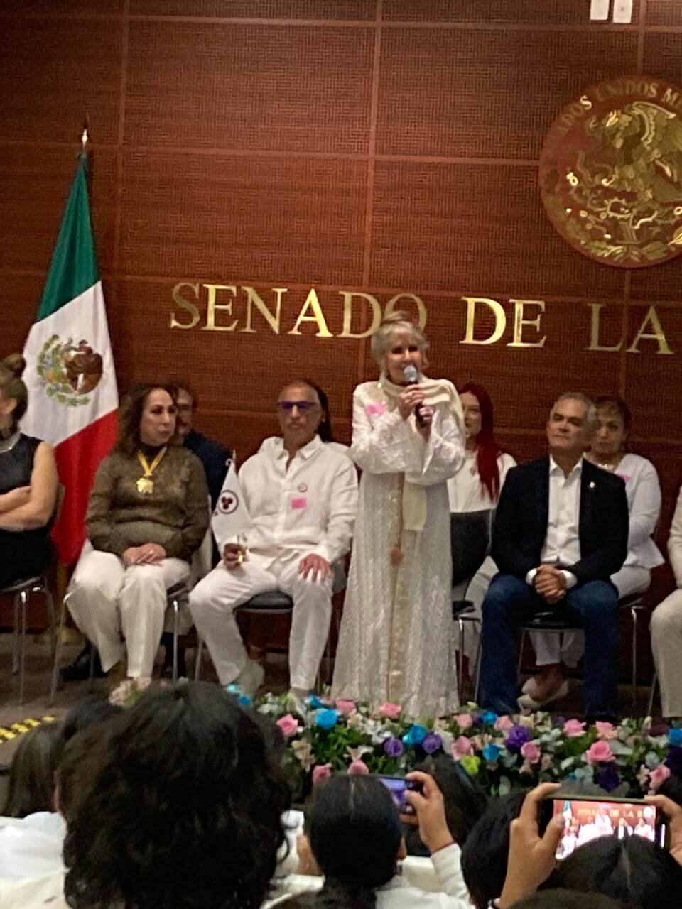Homenaje a la Dra. Alicia Rodríguez en la Cámara de Senadores