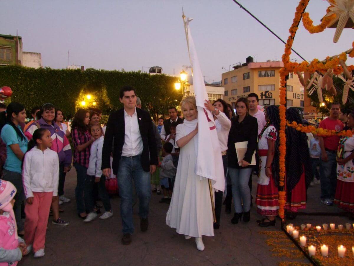 Izamiento Bandera Monumental Zitácuaro 13