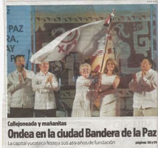 Megabandera en Mérida 02