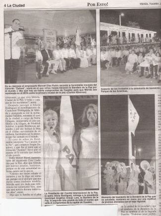 Megabandera en Mérida 04