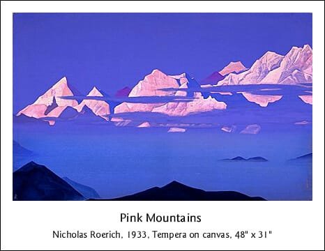 Pintura Pink Mountains
